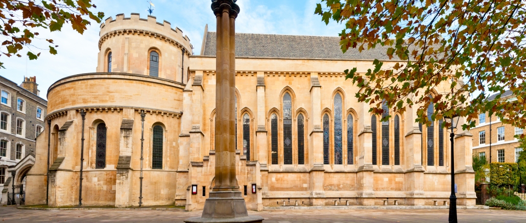 Temple Church in London ist sehenswert